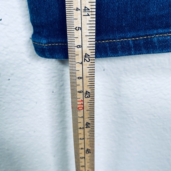 Madewell Indigo Wide Leg Jeans - Picture 6 of 12